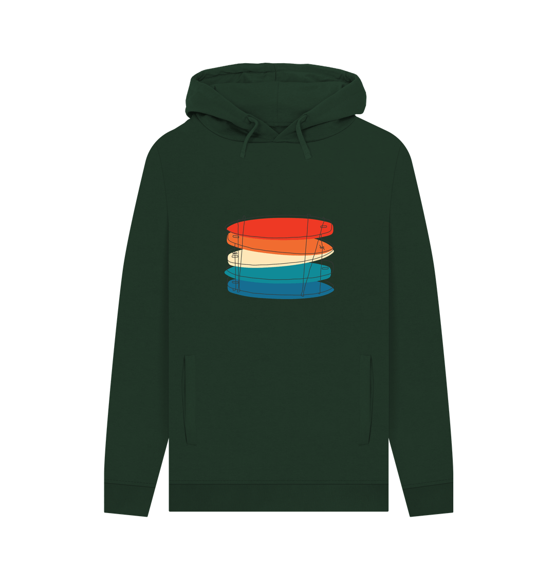 Evergreen 'SIMPLY SURFBOARDS' Mens Hoodie