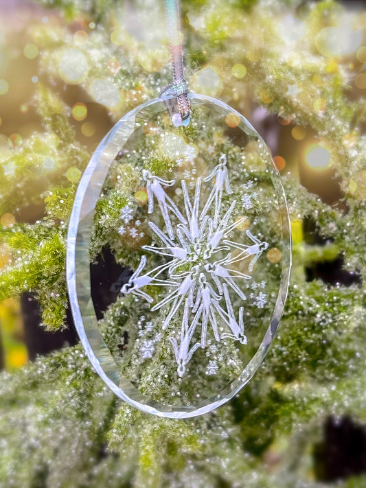 SNOWFLAKE SWIMMER DECORATION