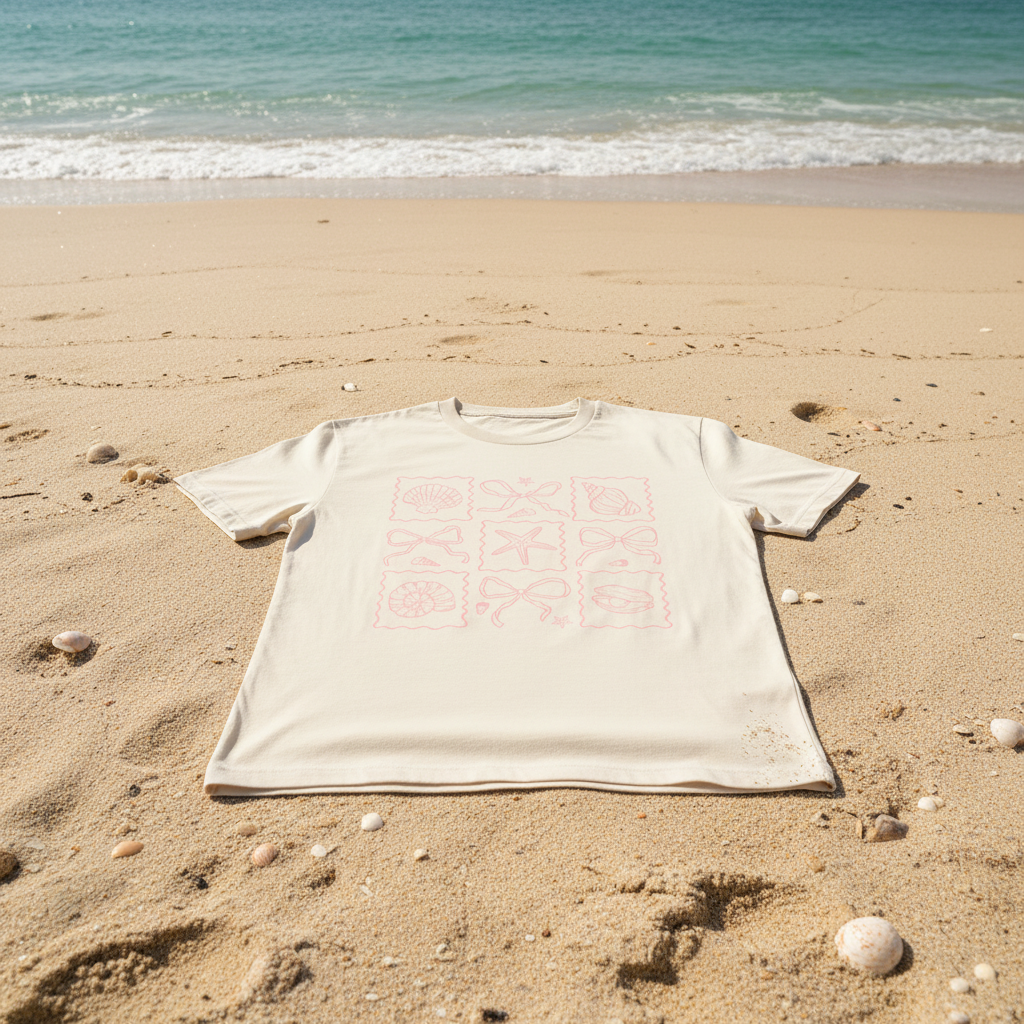 'SHELLS & BOWS' Tee