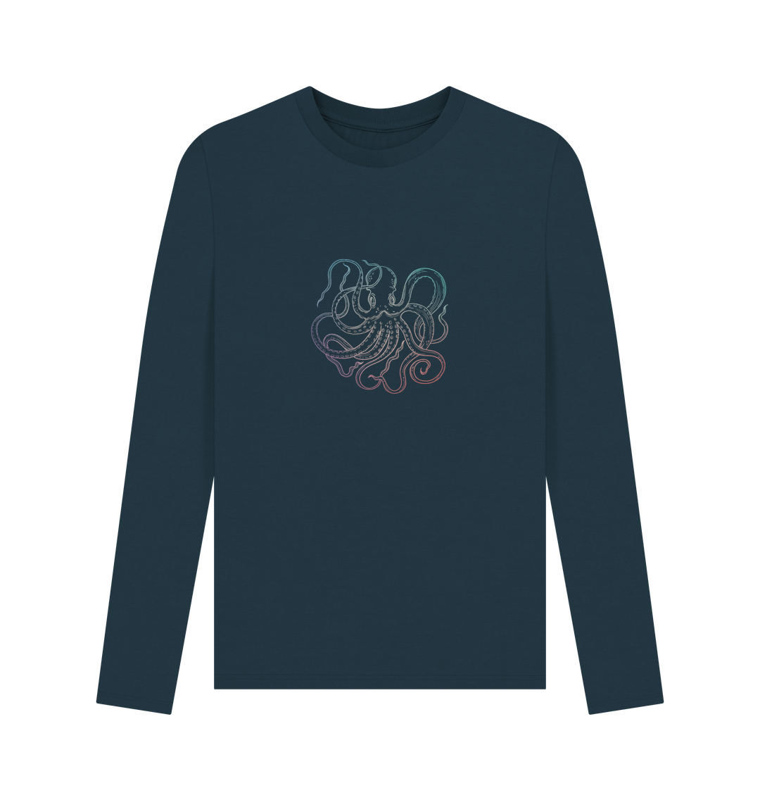 Denim Blue 'THE KRAKEN' Mens Top