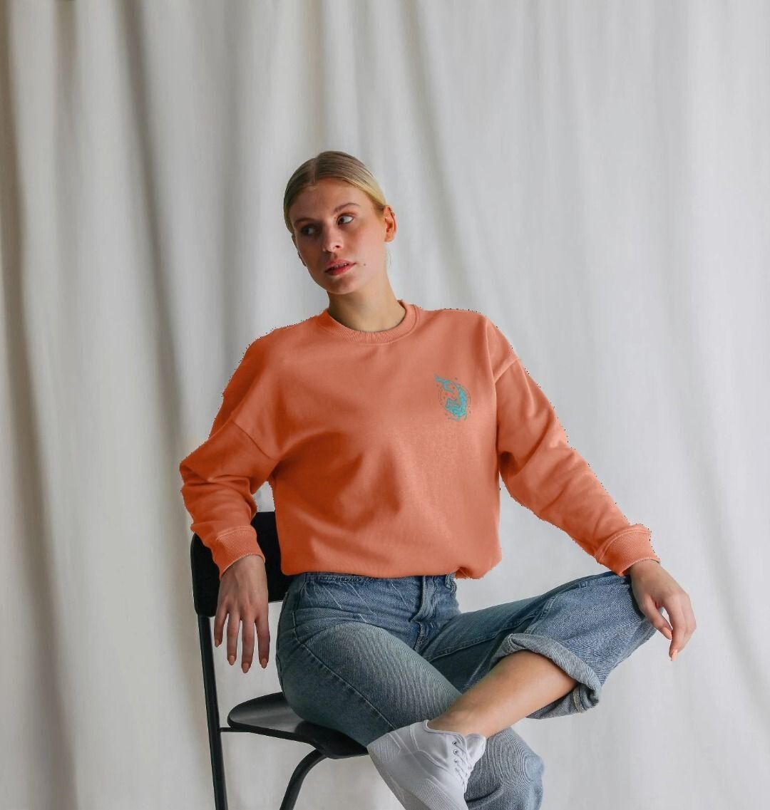 'MYSTIC MERMAID' Relaxed Fit Jumper