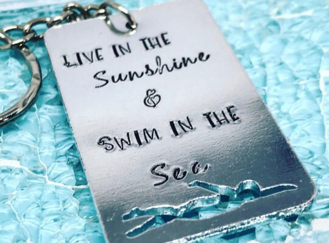 'SWIMMER' Keyring