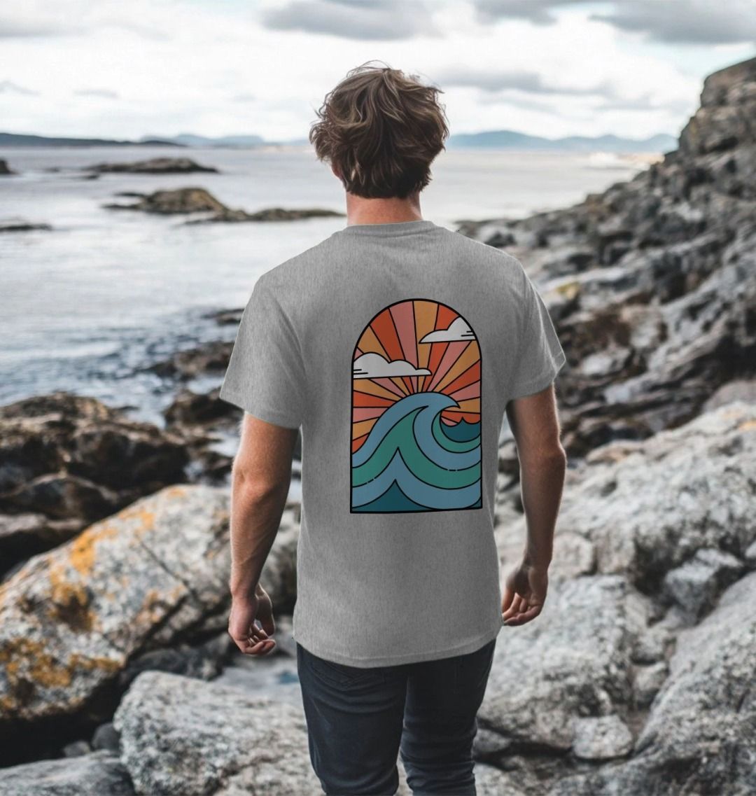 'WAVE' Mens Tee