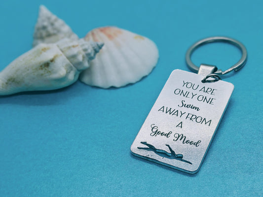 ‘GOOD MOOD SWIM’ Keyring