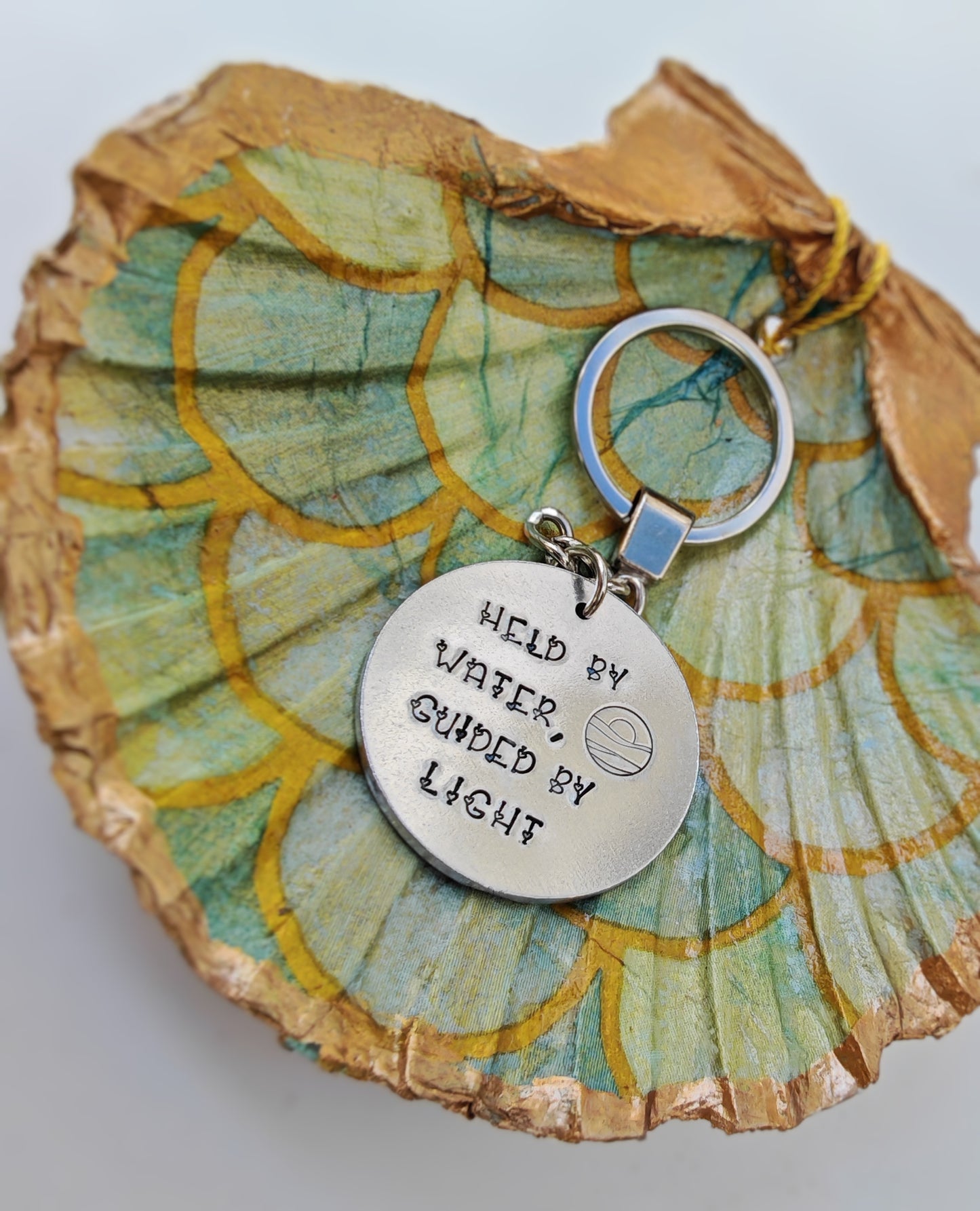 'HELD BY WATER' Keyring