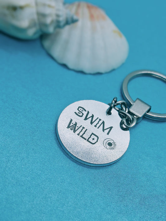 'SWIM WILD' Keyring