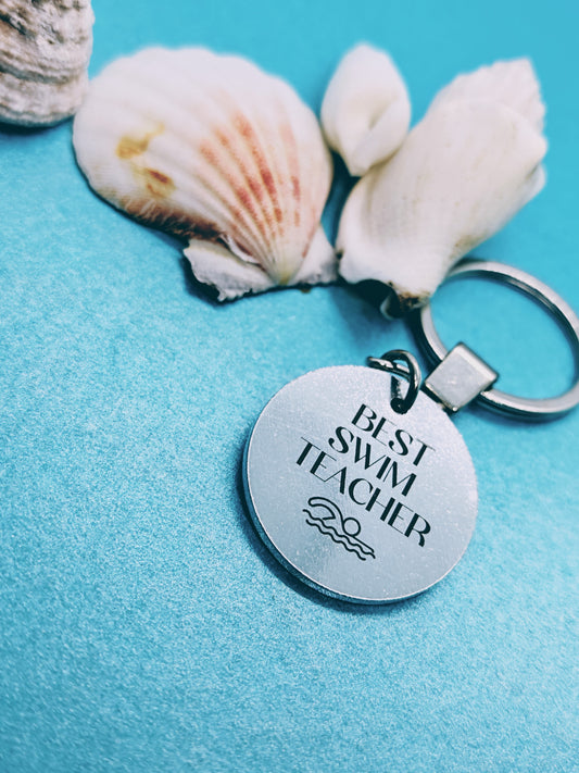 'BEST SWIM TEACHER' Keyring