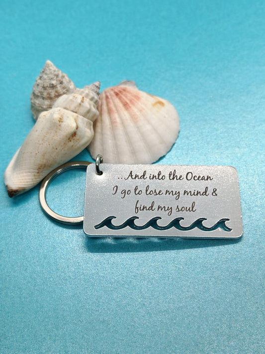 ‘OCEAN SOUL’ Keyring