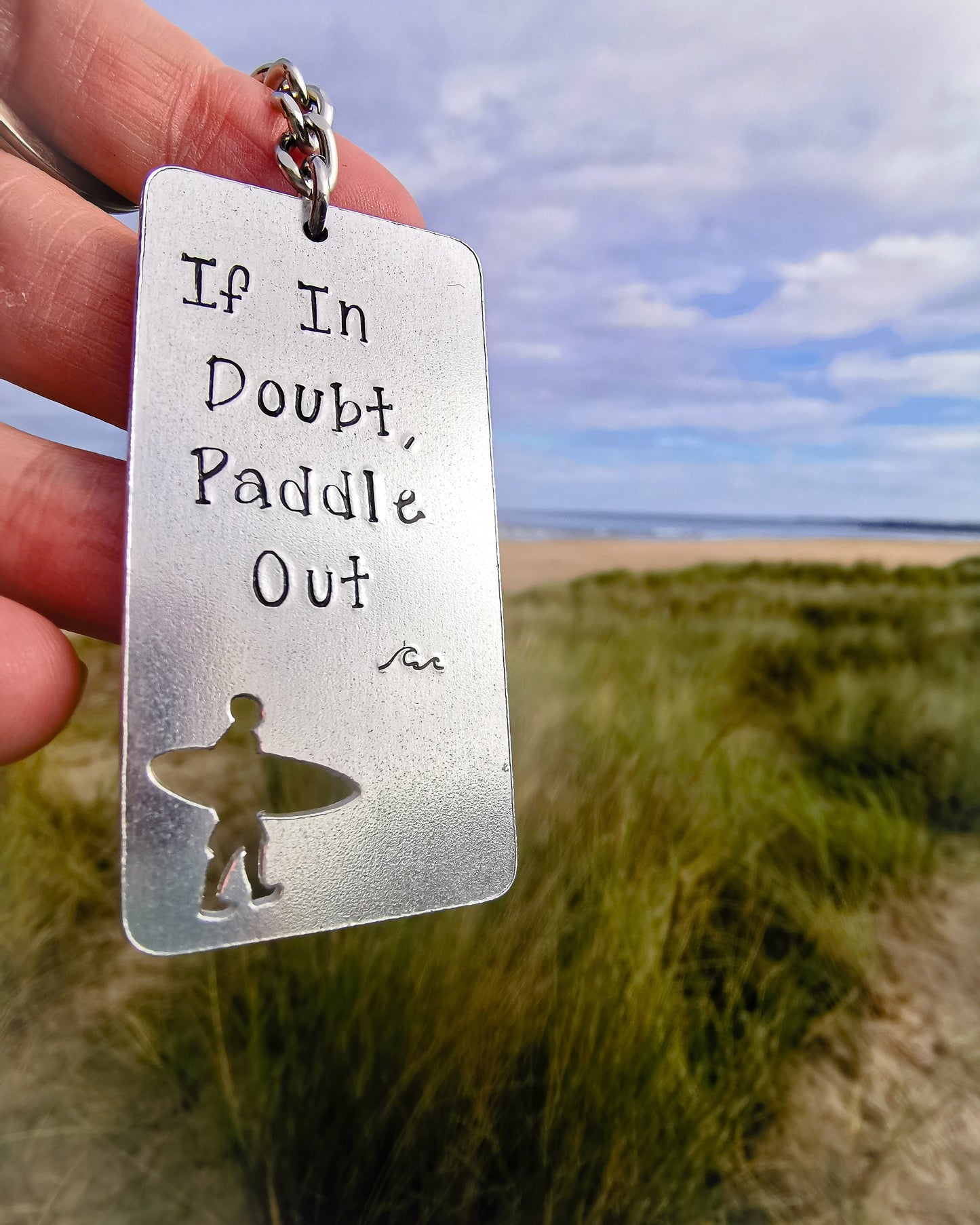 'SURFER' Keyring