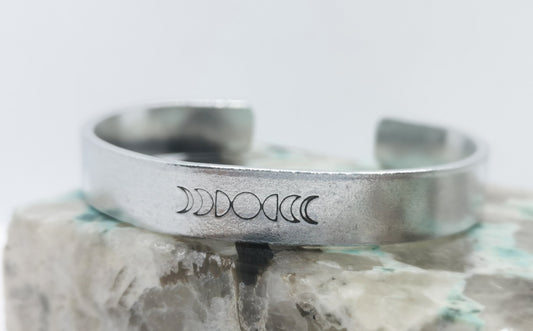 'SELENE - MOON GODDESS' Cuff Bracelet