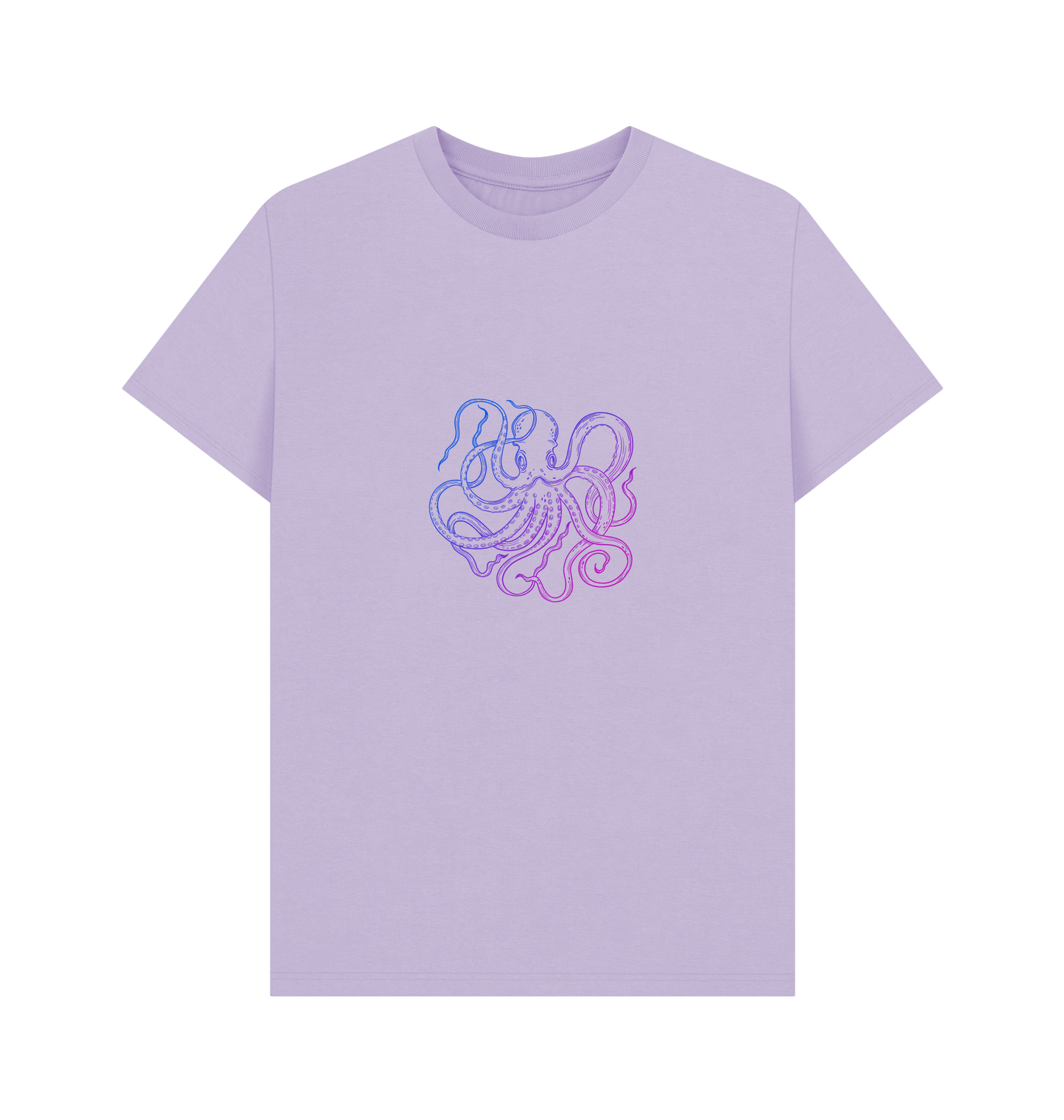 Lilac Printed T-shirt Front