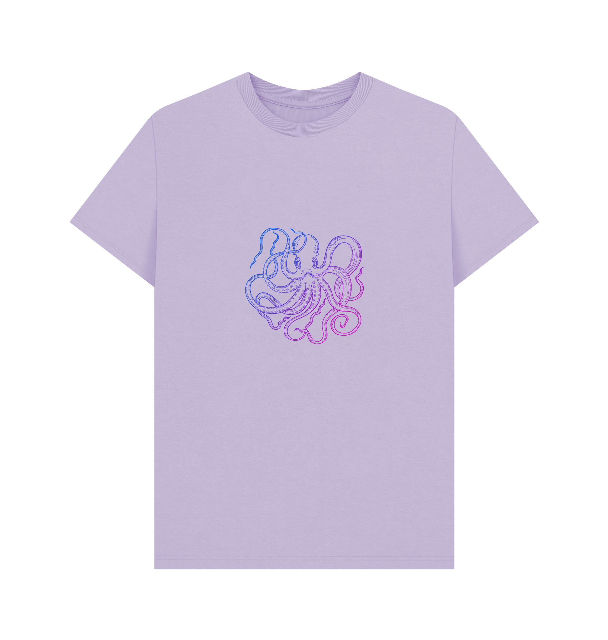 Lilac Printed T-shirt Front
