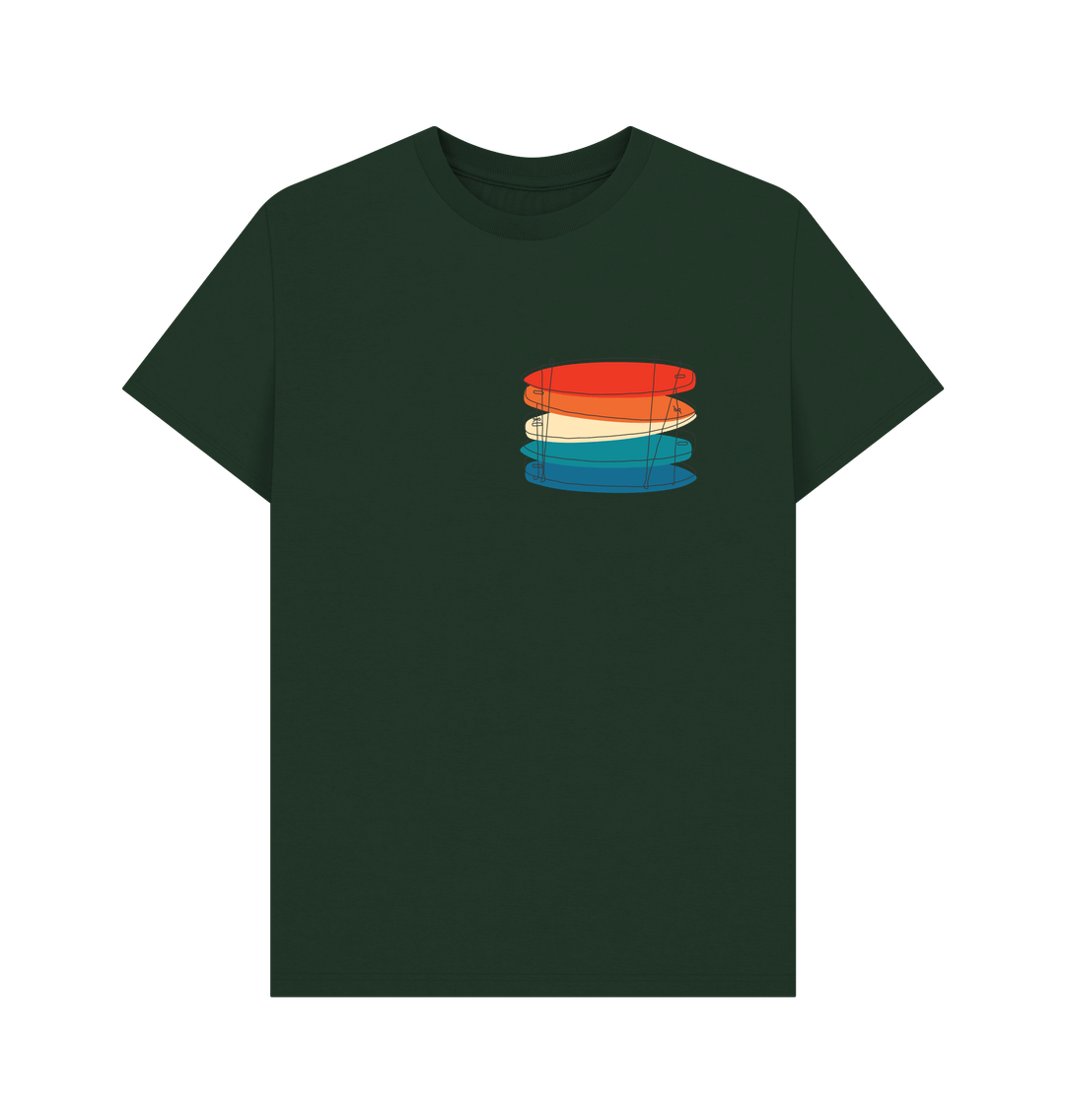 Evergreen 'SIMPLY SURFBOARDS' Mens Tee