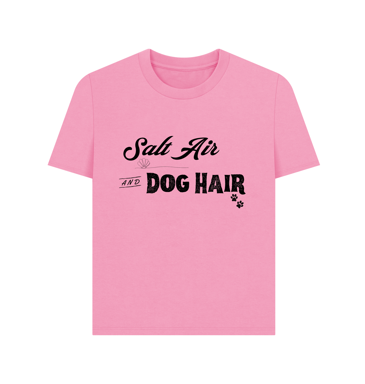 Rose Pink Printed T-shirt Front