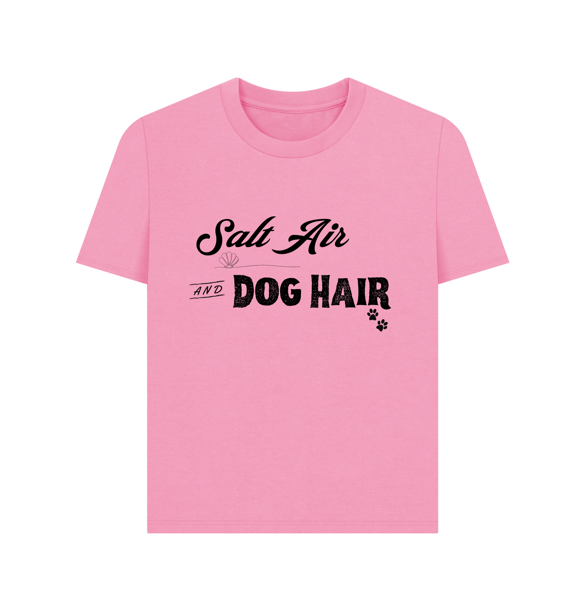 Rose Pink Printed T-shirt Front