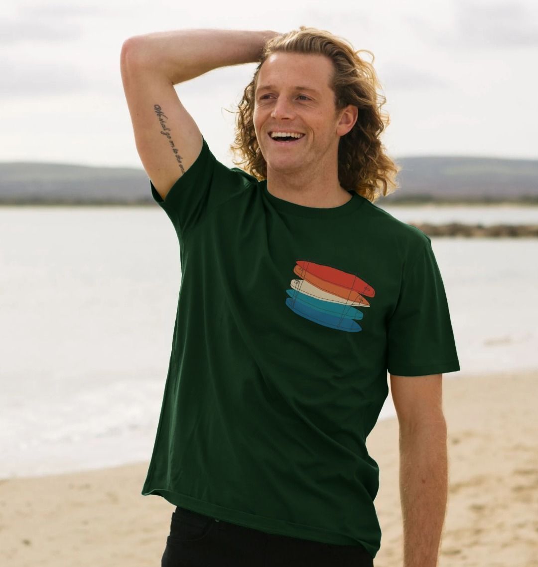 'SIMPLY SURFBOARDS' Mens Tee