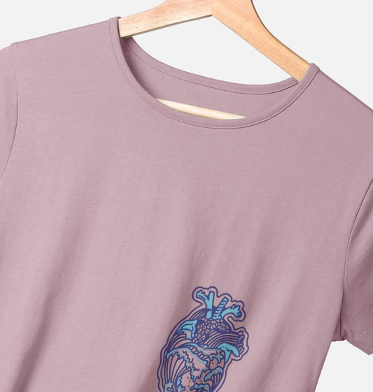 'OCEAN HEART' Ladies Tee