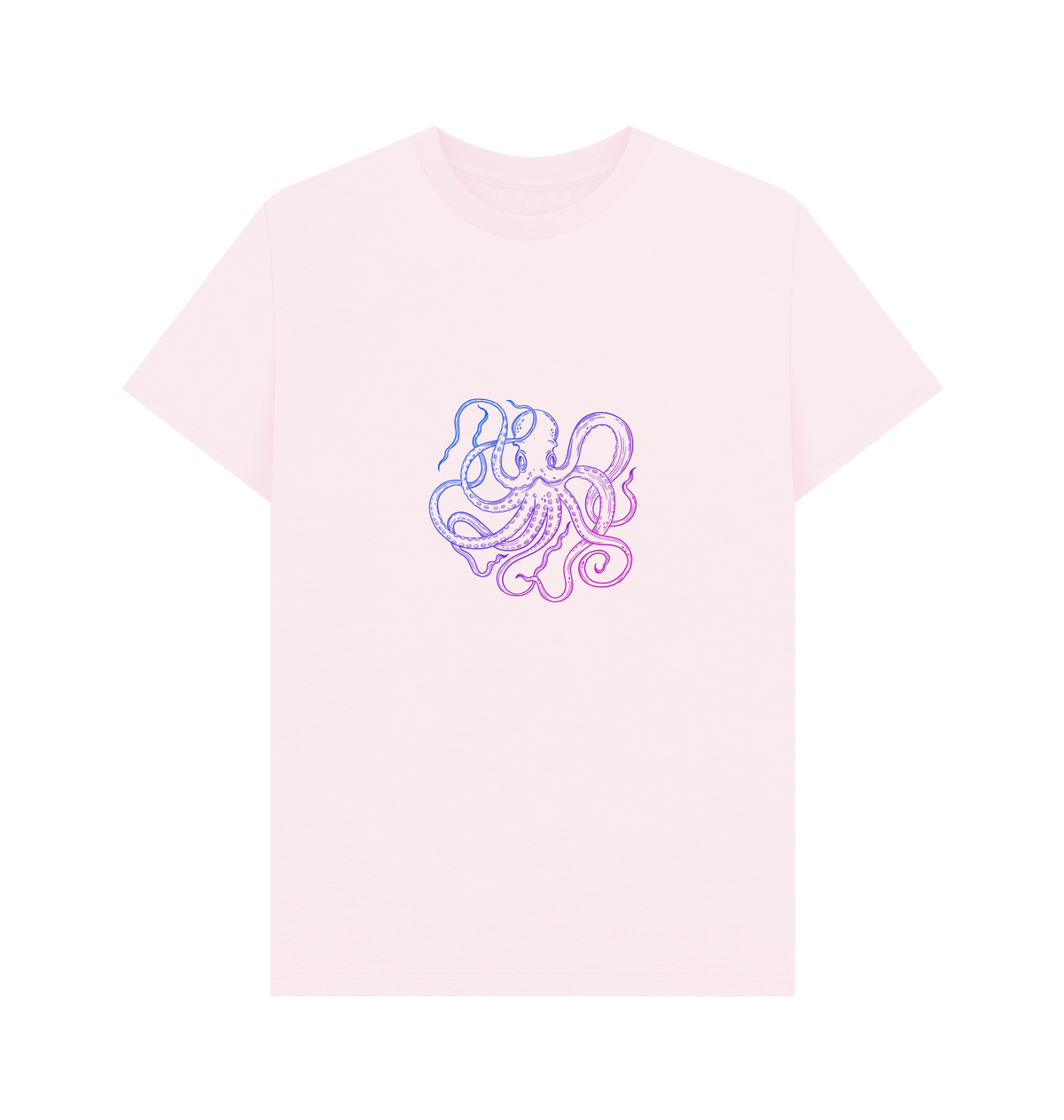 Pink Printed T-shirt Front