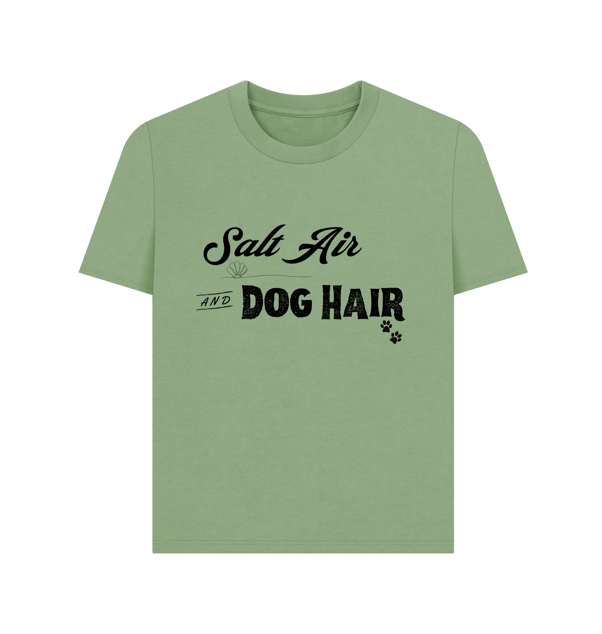 Sage Printed T-shirt Front