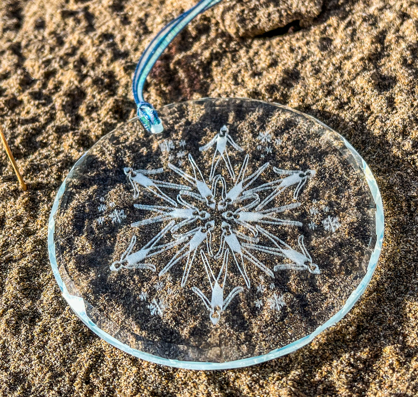 SNOWFLAKE SWIMMER DECORATION