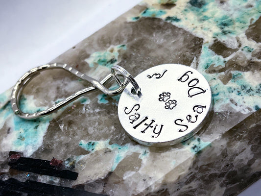 ‘SALTY SEA DOG’ Pet Tag