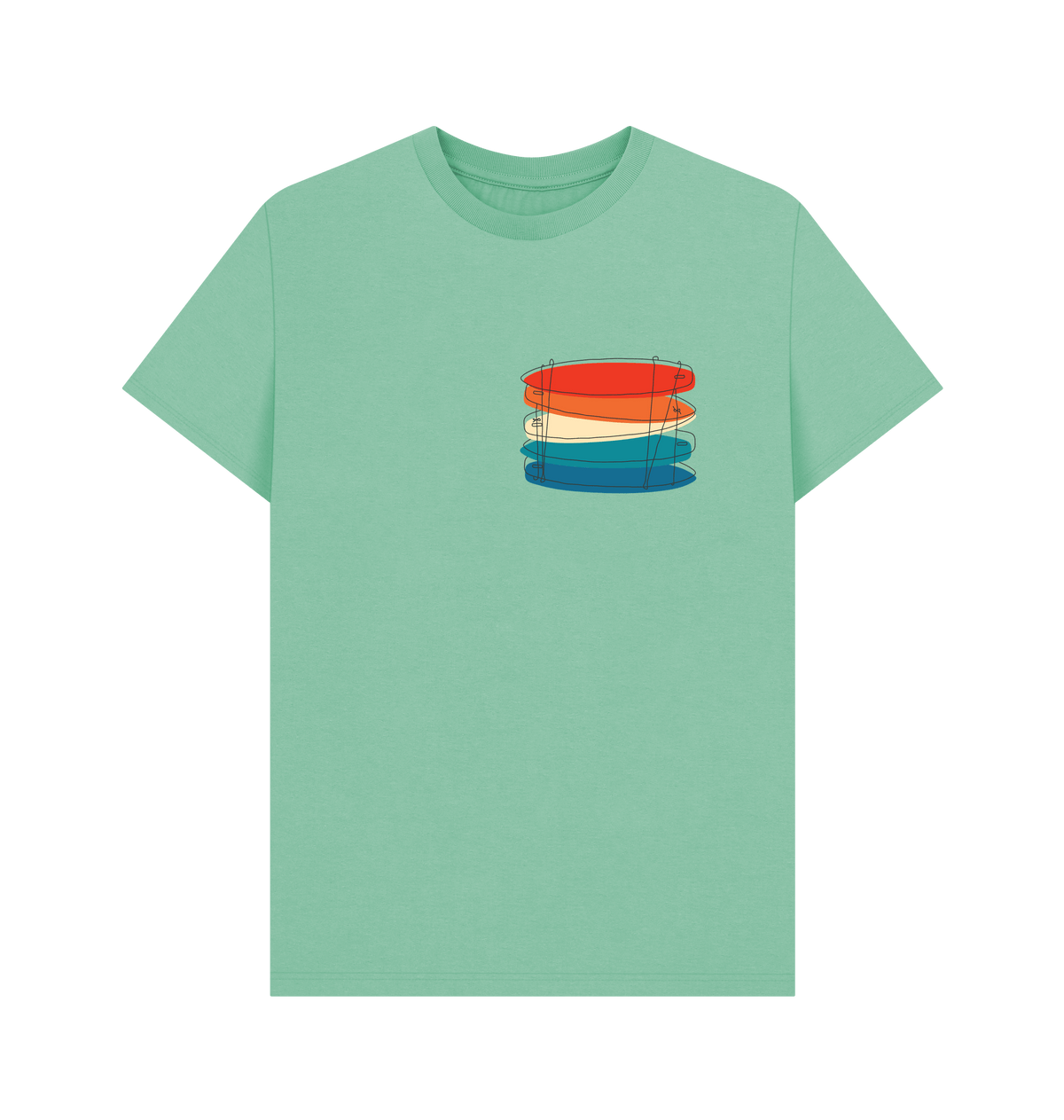 Peppermint Printed T-shirt Front