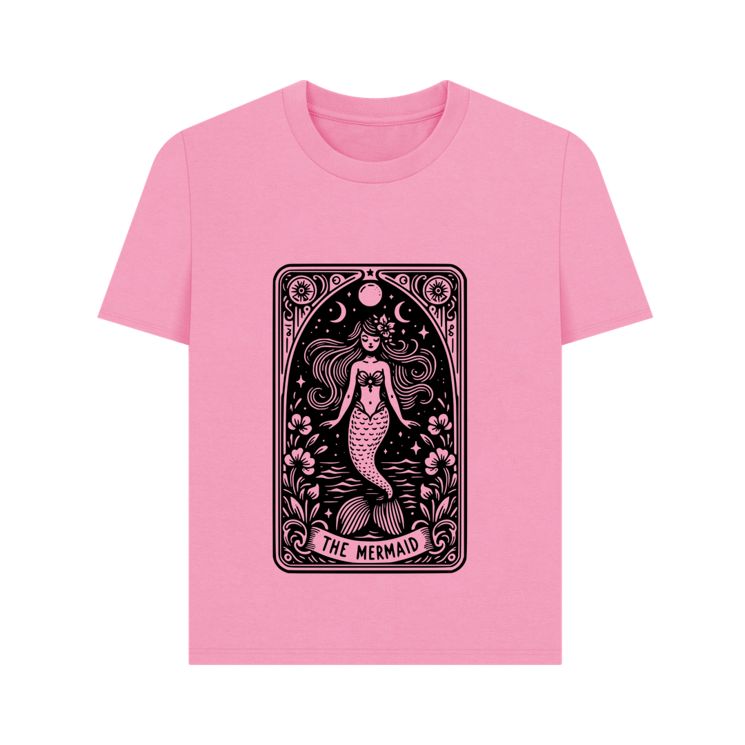Rose Pink Printed T-shirt Front