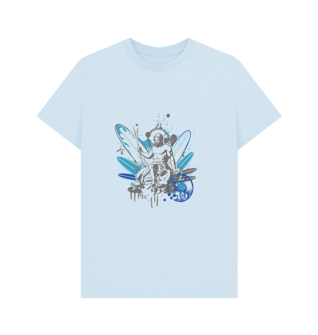 Sky Blue 'TRITON' Mens Tee