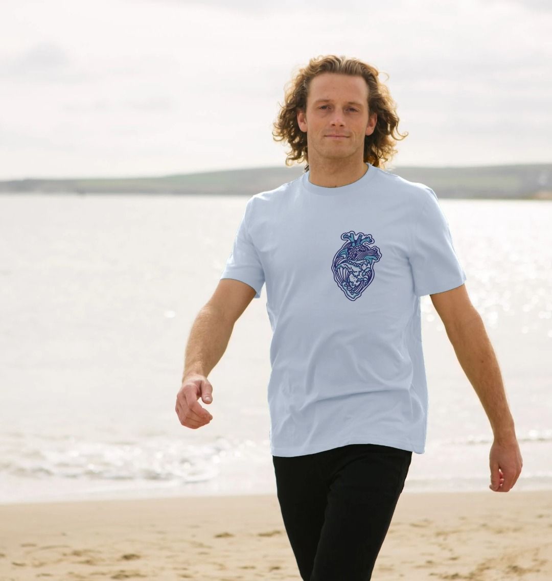 'OCEAN HEART' Mens Tee