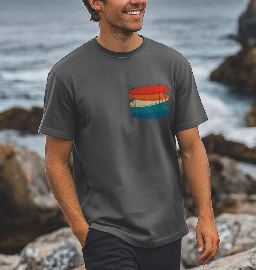 'SIMPLY SURFBOARDS' Mens Tee