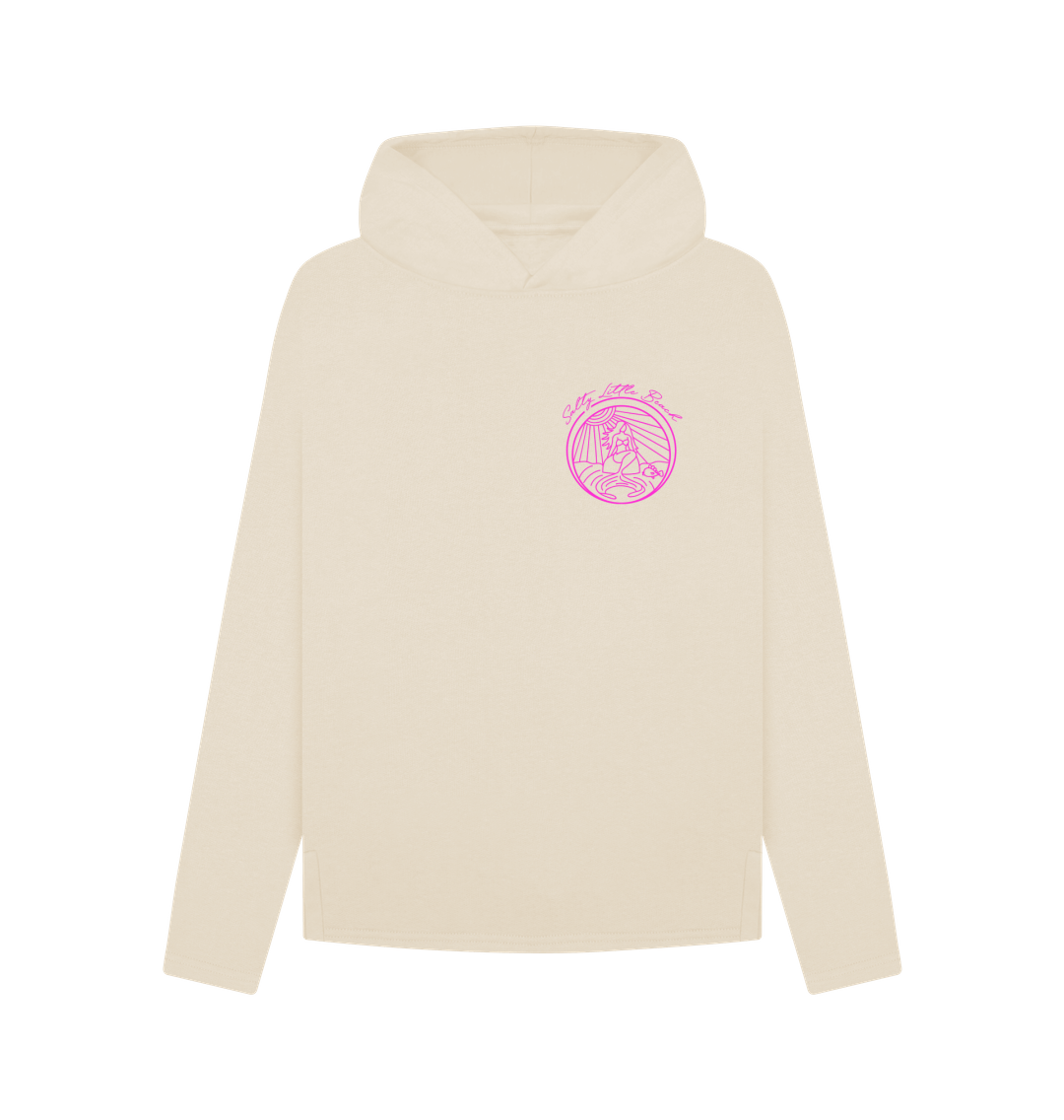 Oat 'SALTY BEACH' Relaxed Fit Ladies Hoodie