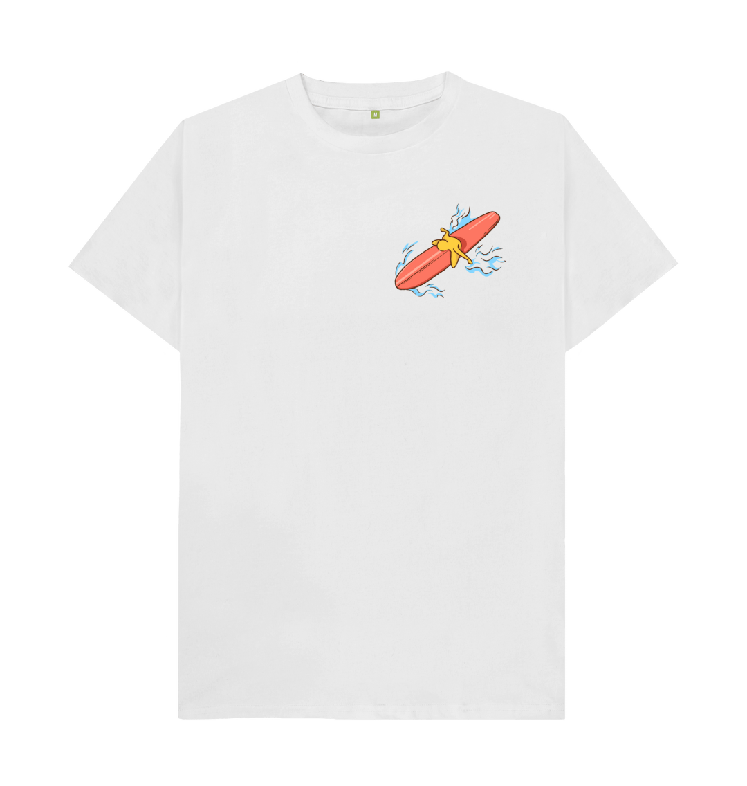 White 'BETWEEN SETS' Mens Tee