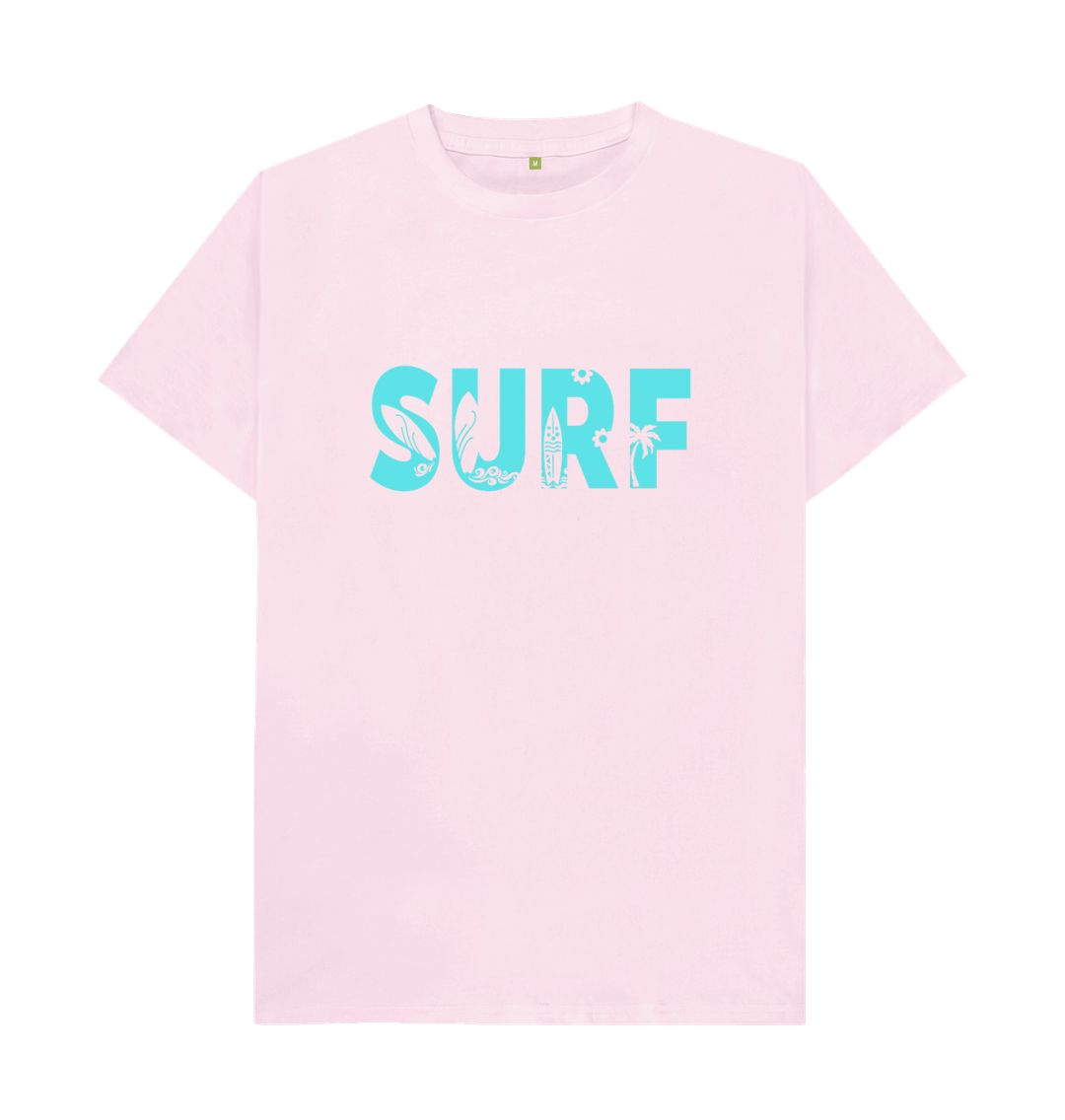Pink 'SURF' Mens Tee