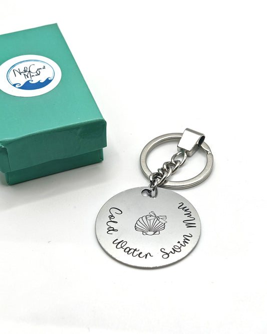 'COLD WATER SWIM MUM' Keyring