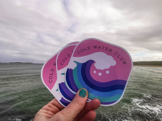 'COLD WATER CLUB' Sticker