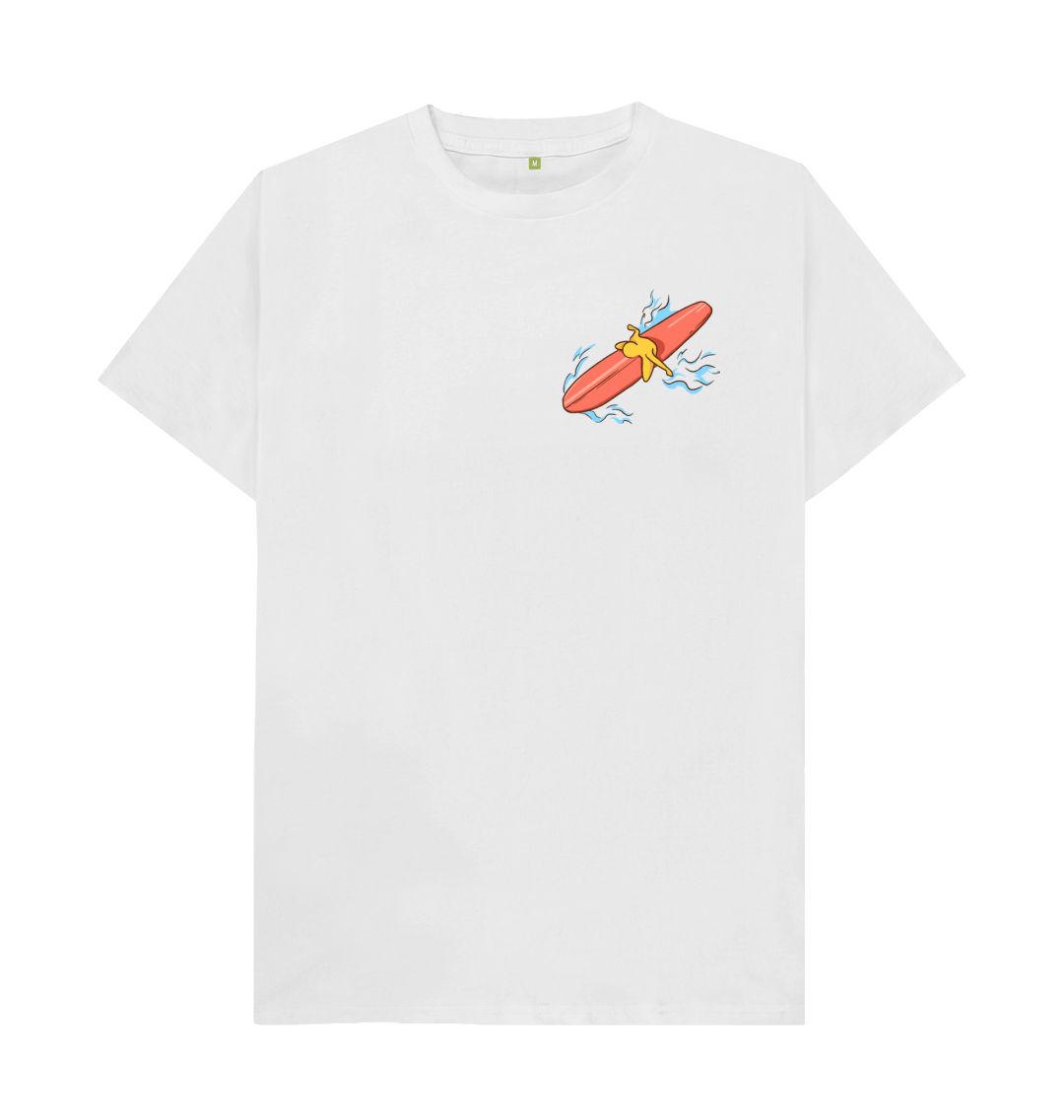 White 'BETWEEN SETS' Mens Tee