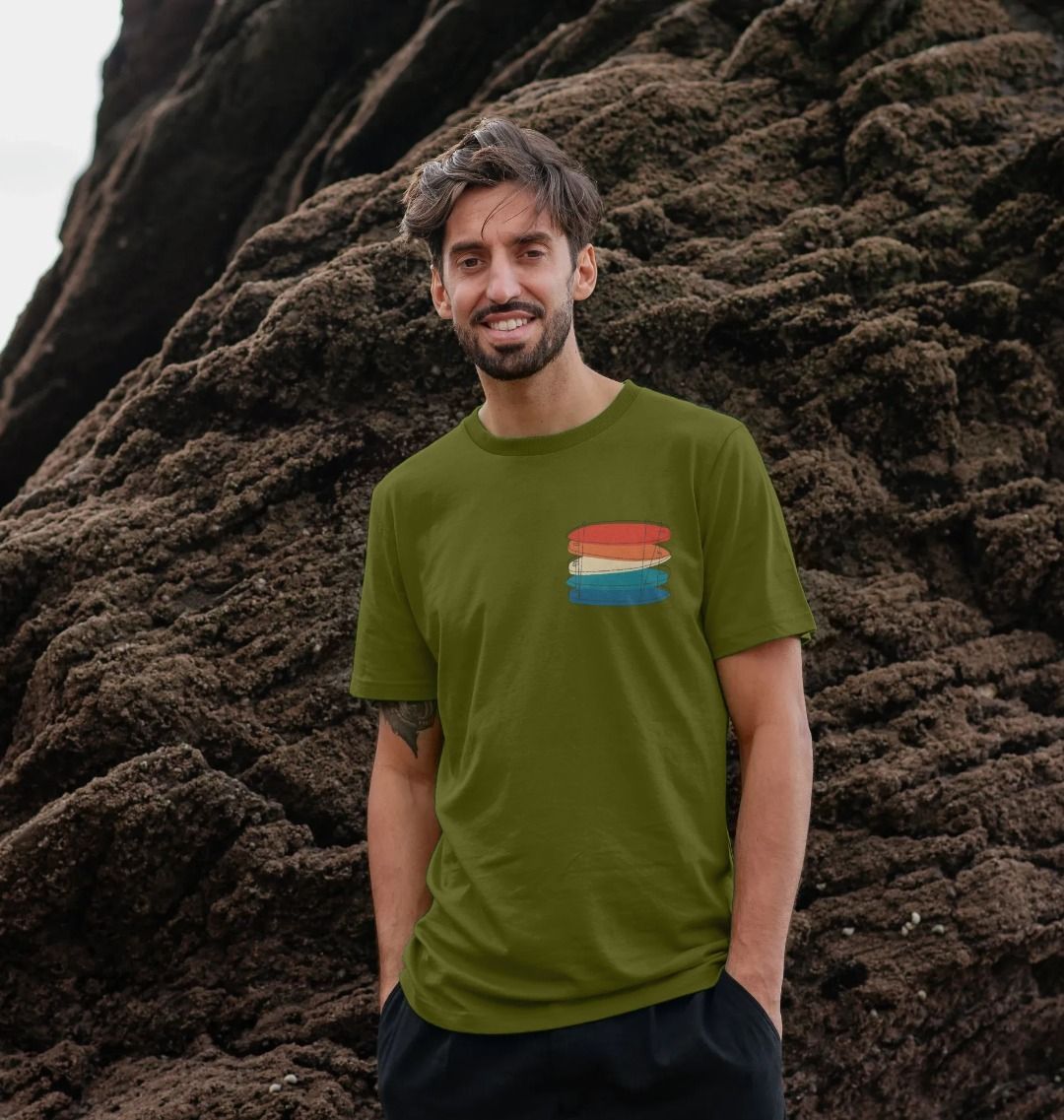 'SIMPLY SURFBOARDS' Mens Tee